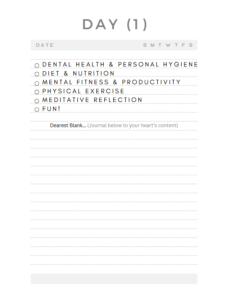 📓 {D.B°} Physical (Ph°) Development Journal/Diary (Digital Download)